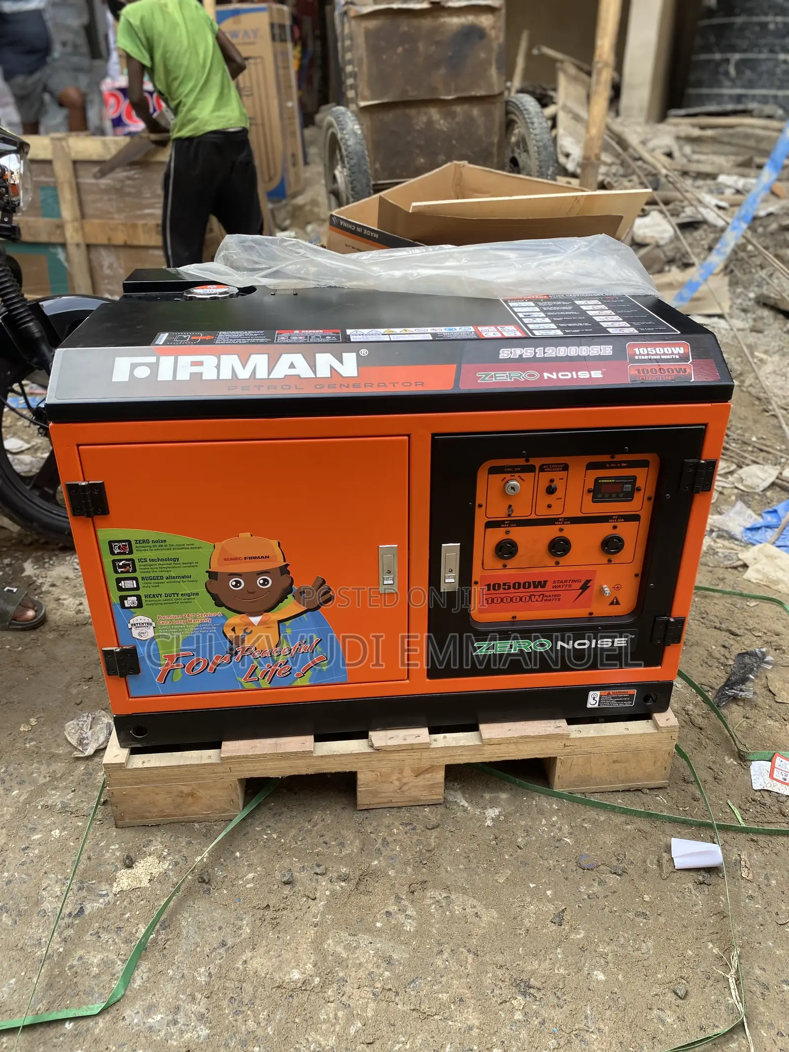 Fireman 10kva Silent Power Generator for Everyday Use