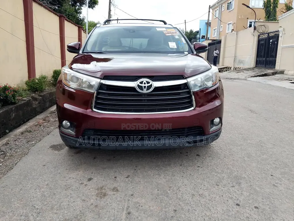 Toyota Highlander Limited Platinum 4dr SUV (3.5L 6cyl 6A) 2014 Burgundy