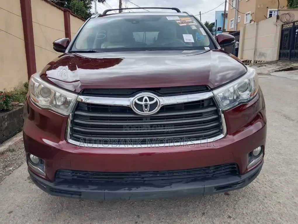 Toyota Highlander Limited Platinum 4dr SUV (3.5L 6cyl 6A) 2014 Burgundy