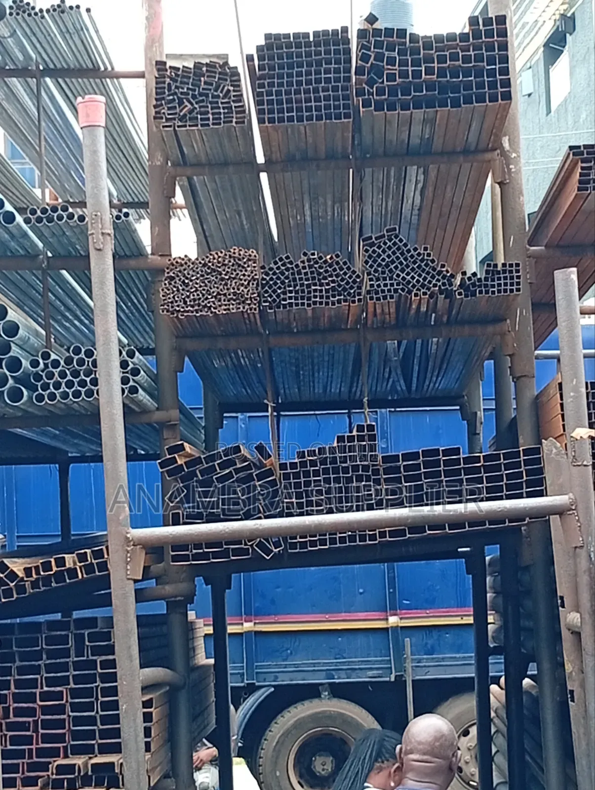 Original 4-inch Galvanized Steel Pipes