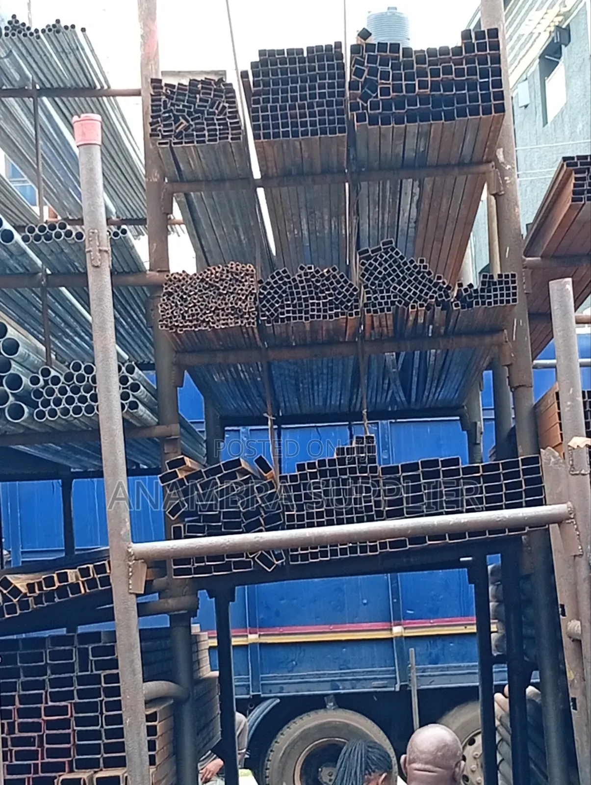 Original 4-inch Galvanized Steel Pipes