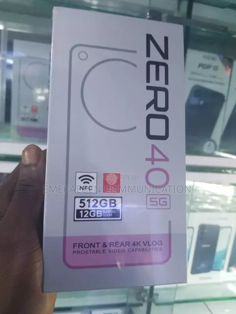 New Infinix Zero 40 4G 512 GB White