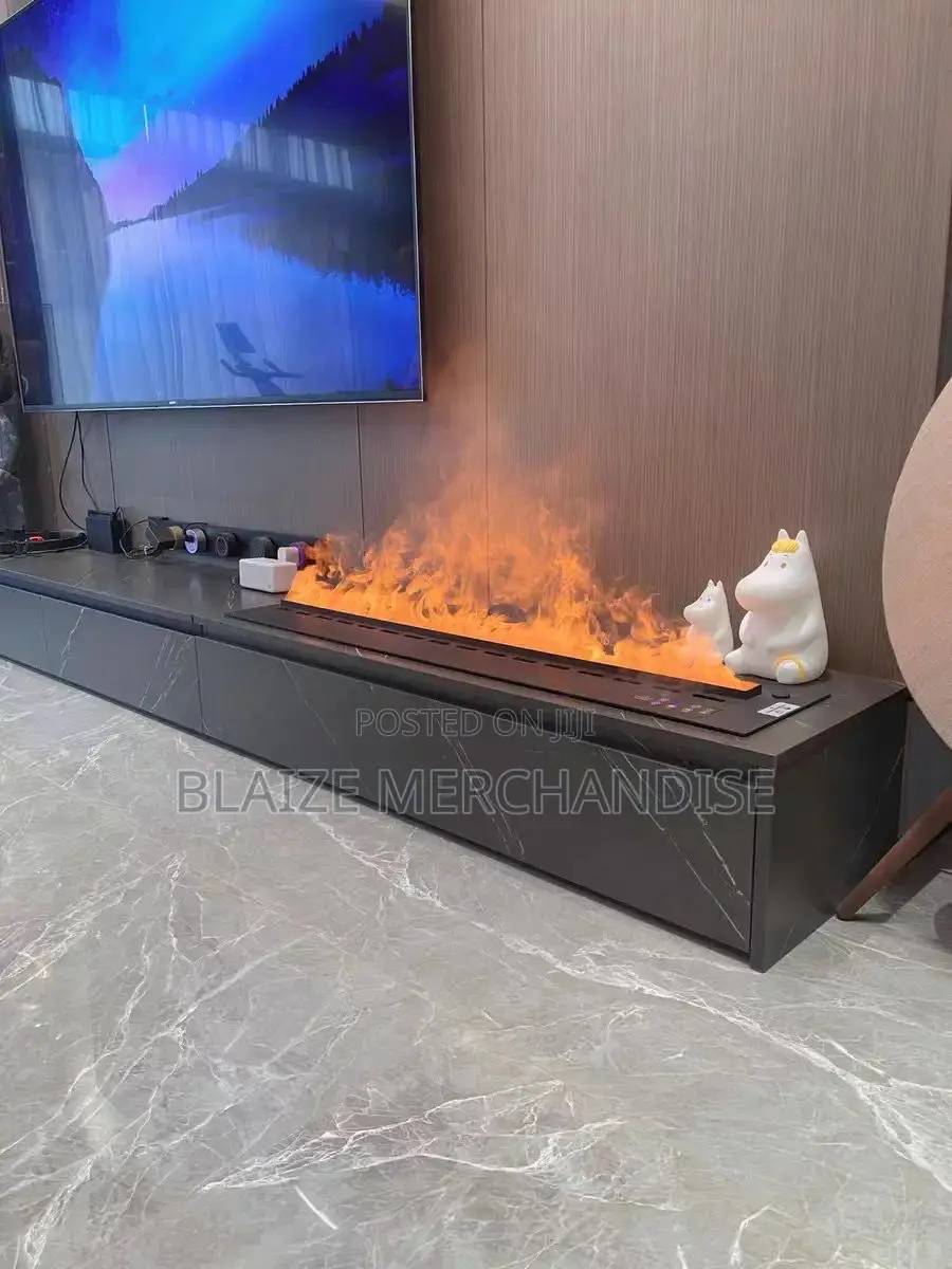 Electric Fireplace 3d Water Vapor Recessed Realistic Atomized Flame
