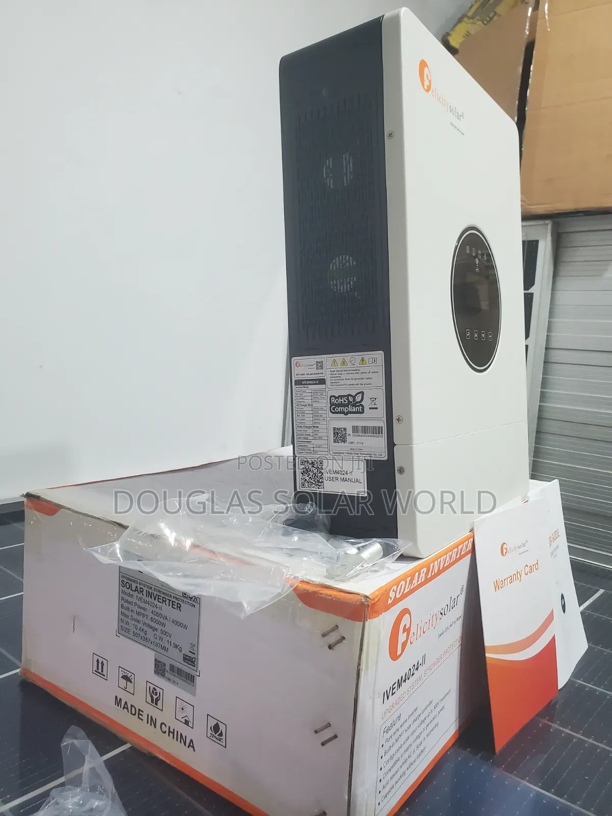 Felicity 4kva 24v Hybrid Solar Inverter (Model: Ivem4024-Ii)