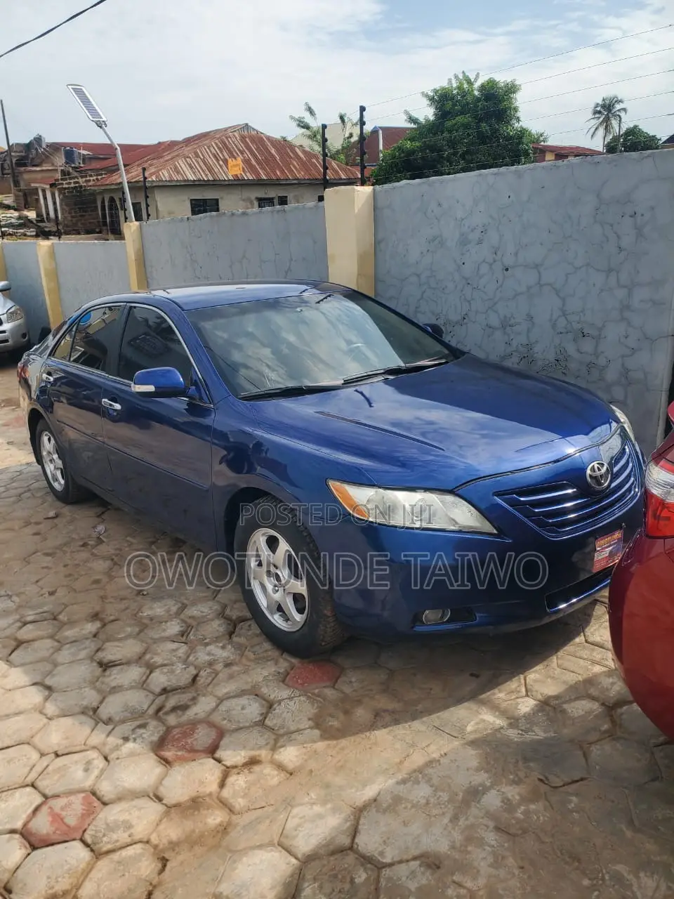 Toyota Camry 2008 Blue