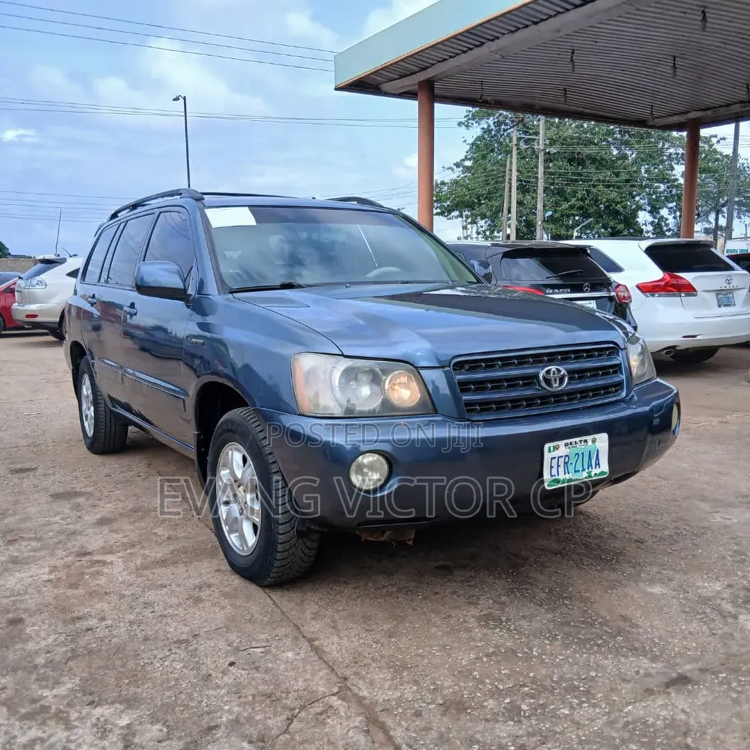Toyota Highlander V6 AWD 2002 Blue