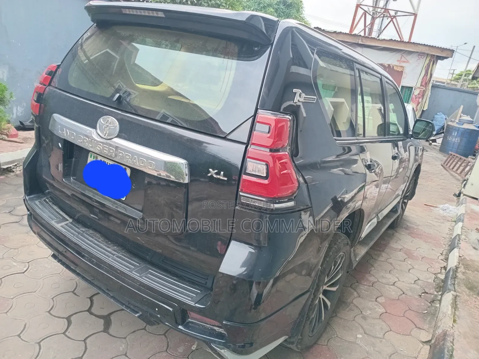 Toyota Land Cruiser Prado 4.0 Petrol TX-L 2015 Black