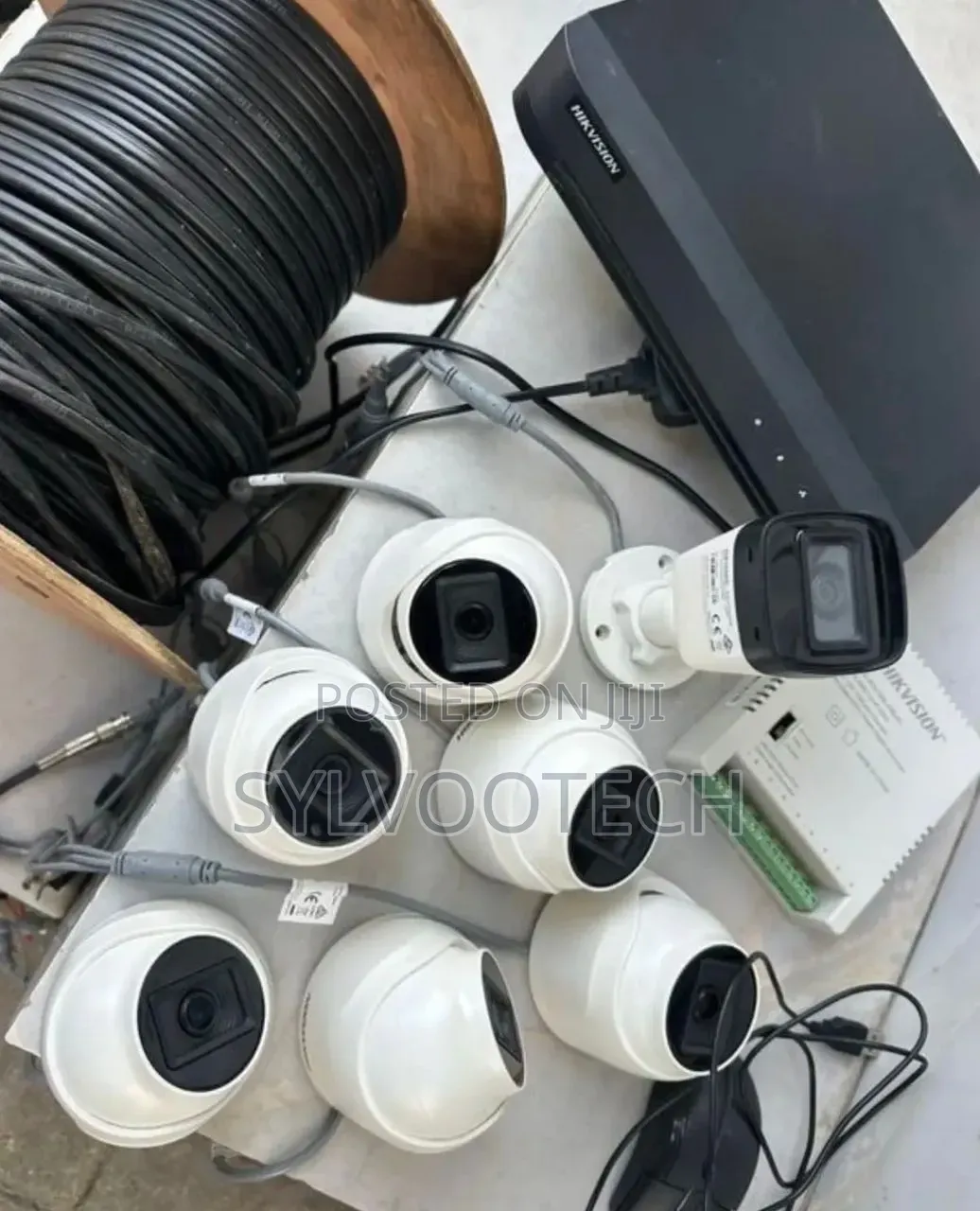 Installation of Ip CCTV Cameras by Sylvootech