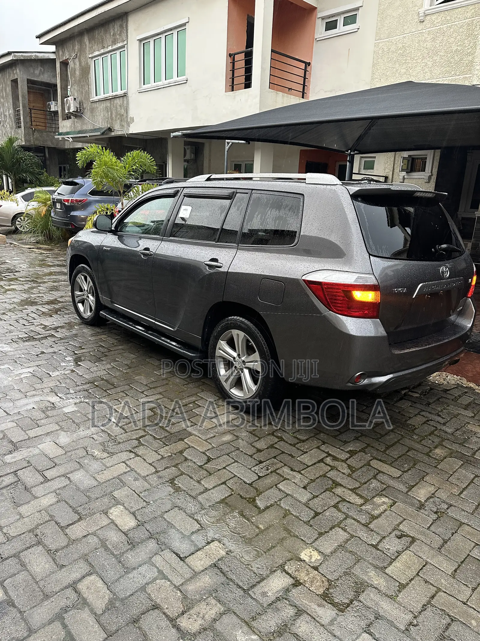 Toyota Highlander V6 2009 Gray