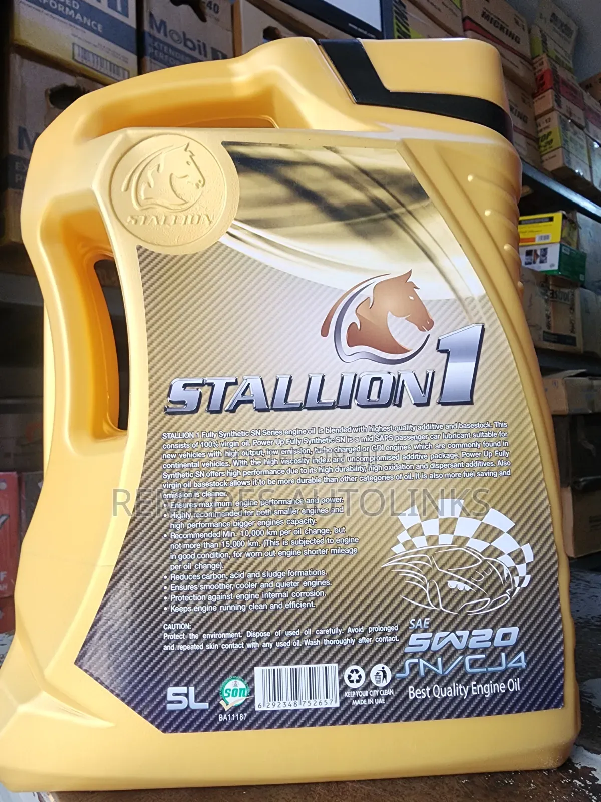 Stallion Oil Sae 5w20 5l