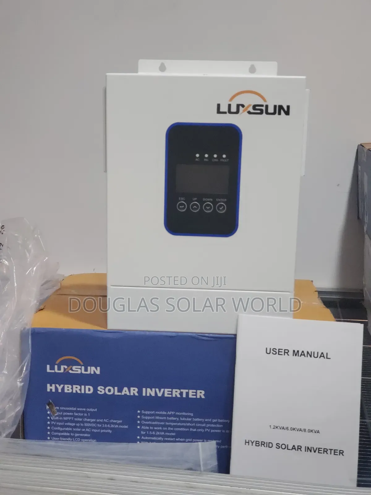 Luxsun 2kva 12v Hybrid Solar Inverter