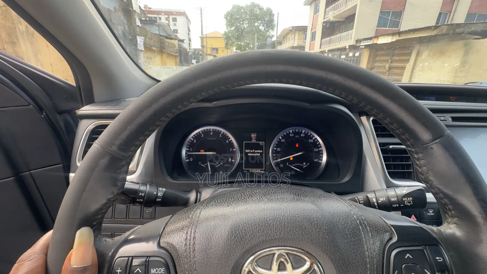 Toyota Highlander XLE V6 4x2 (3.5L 6cyl 6A) 2016 Blue