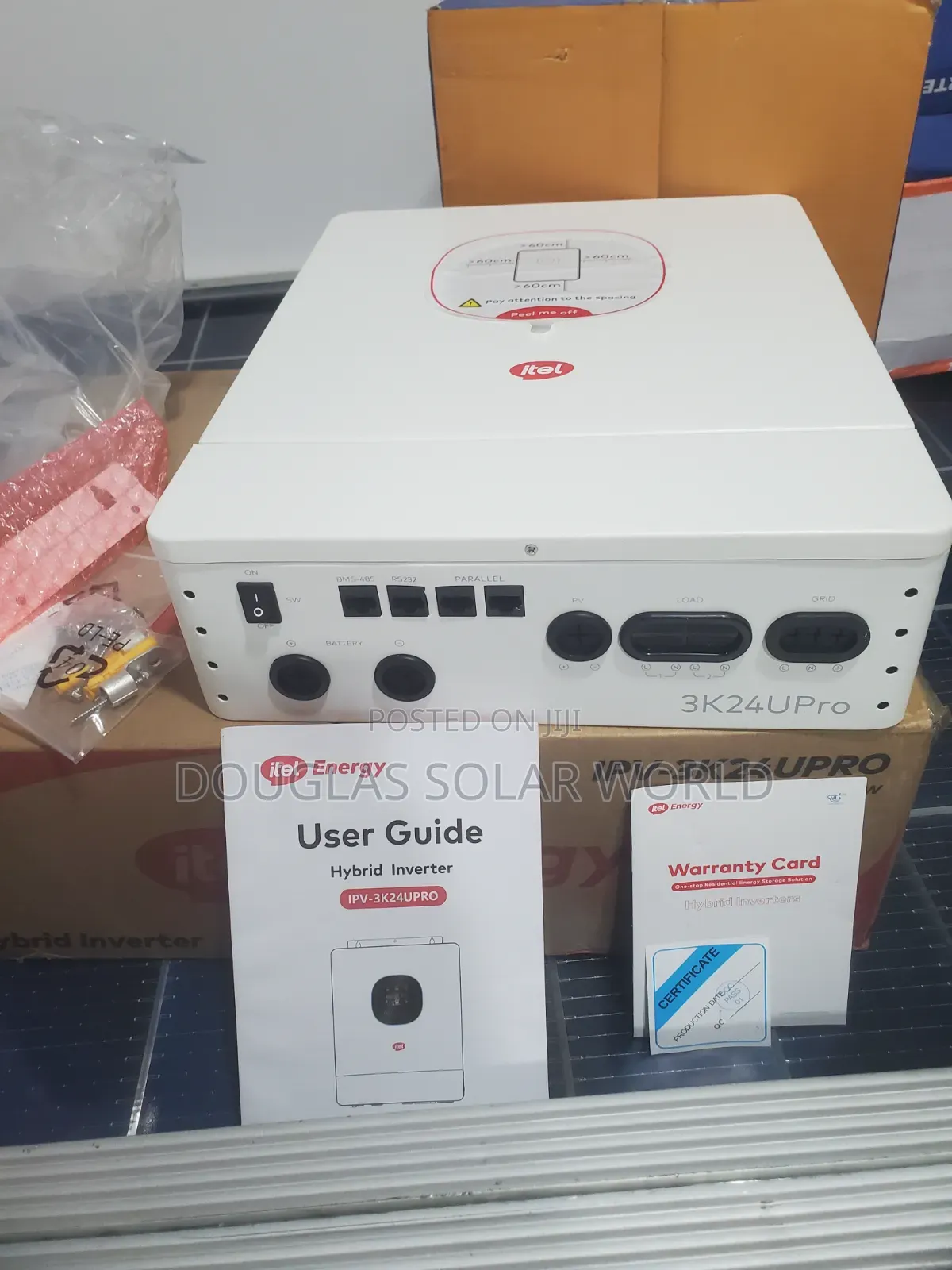 Itel 3kva 24v Hybrid Solar Inverter (Model: Ipv-3k24upro)