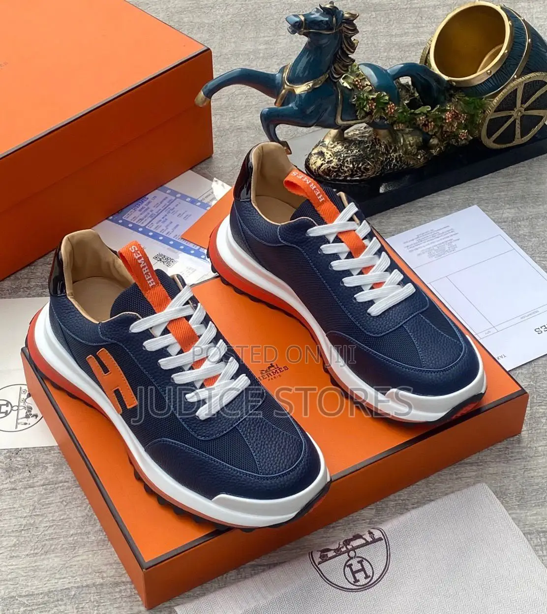Luxury Hermes Sneakers