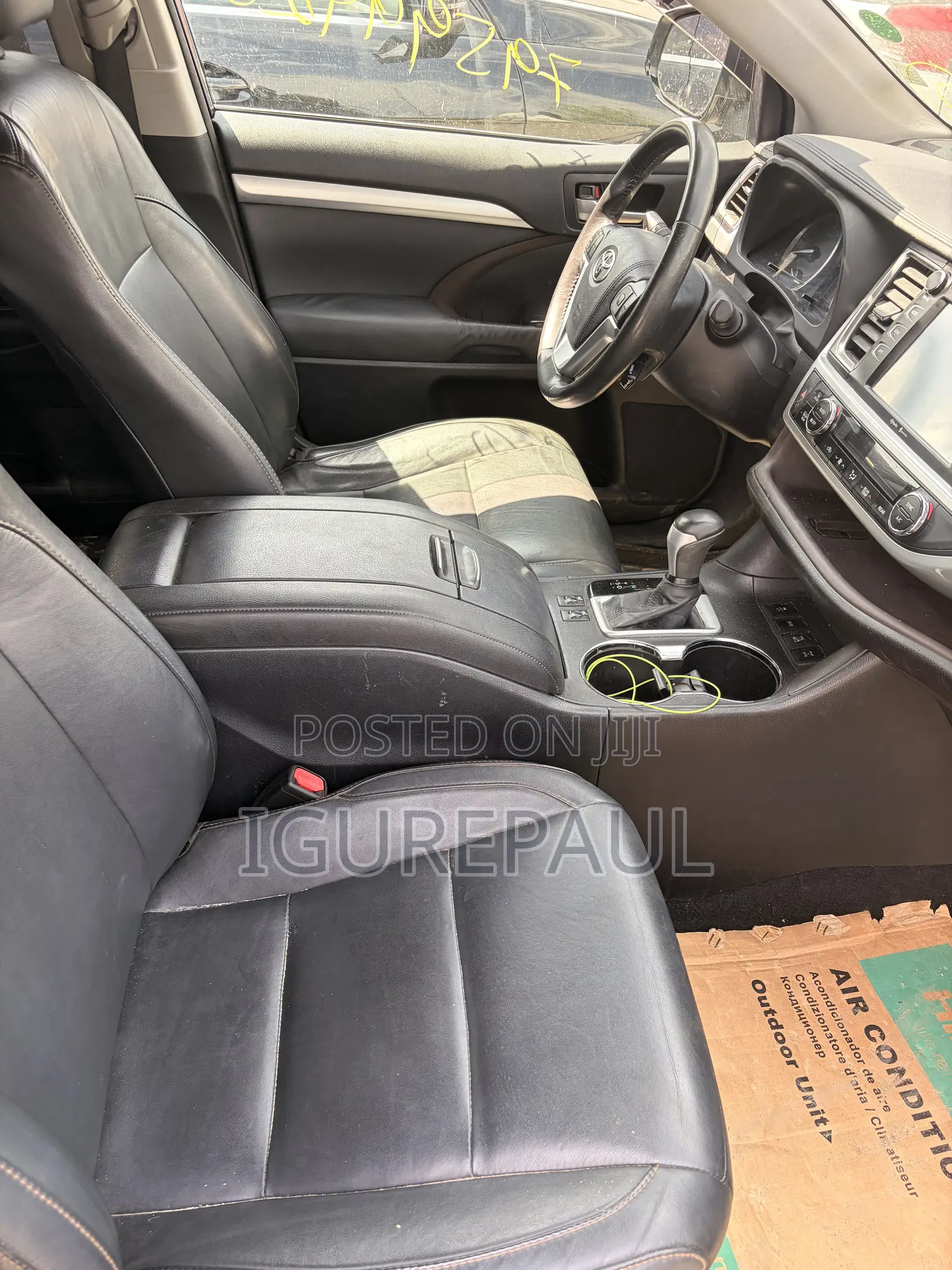 Toyota Highlander XLE 4dr SUV AWD (3.5L 6cyl 6A) 2015 Black