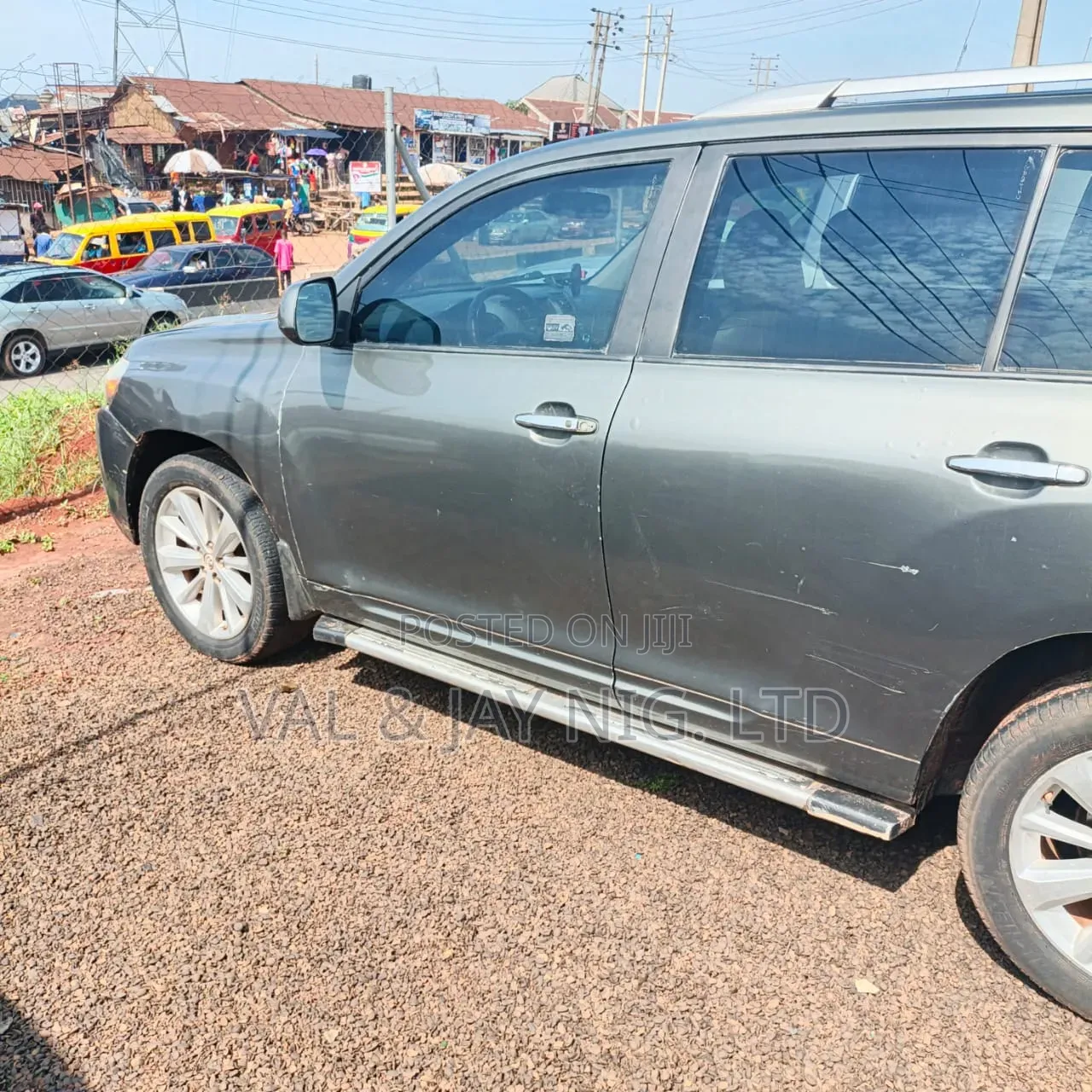 Toyota Highlander Limited V6 4x4 2007 Gray