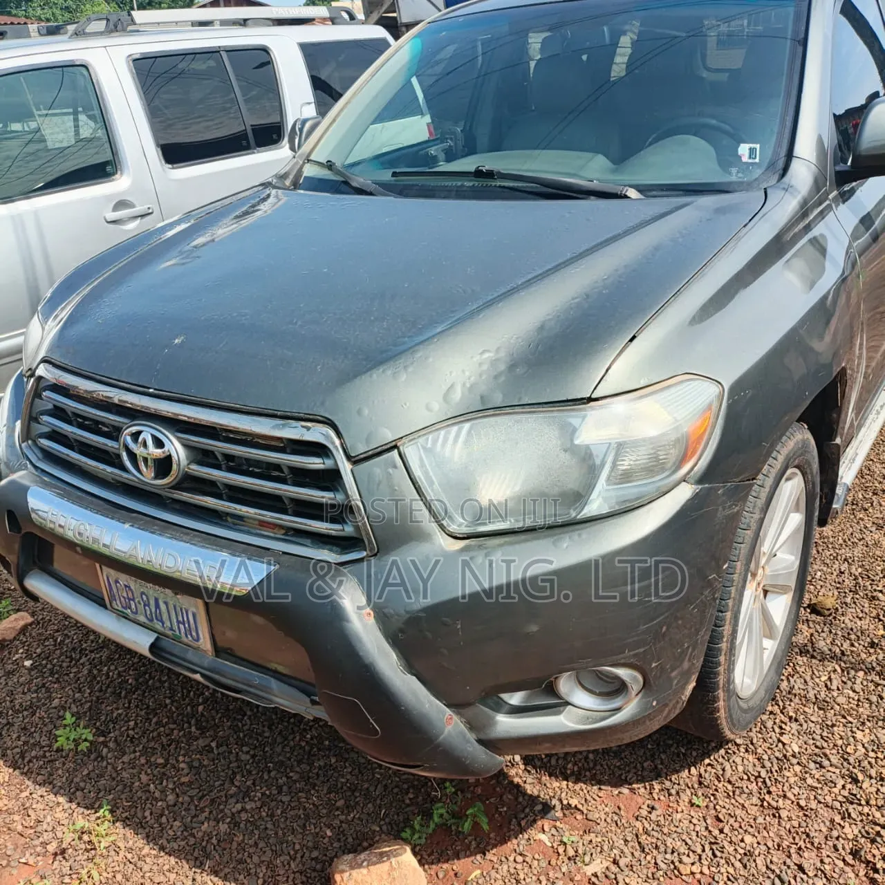 Toyota Highlander Limited V6 4x4 2007 Gray