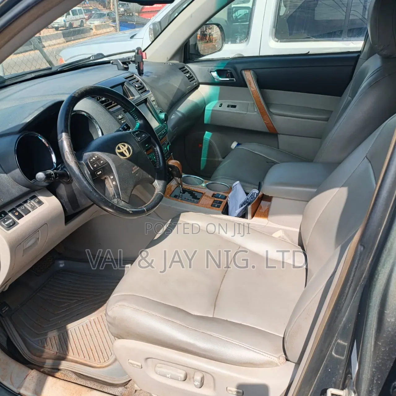 Toyota Highlander Limited V6 4x4 2007 Gray