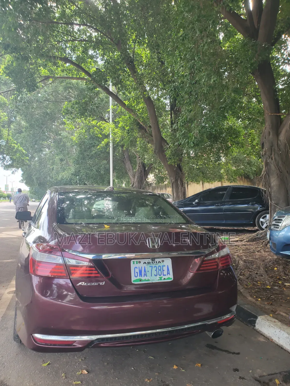 Honda Accord 2016 Burgundy