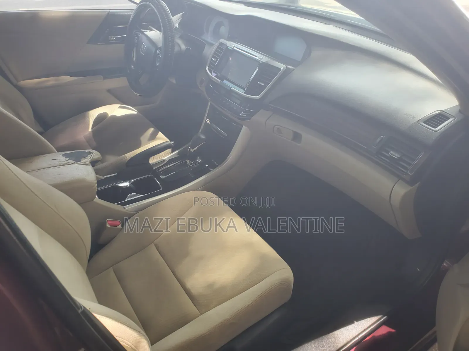 Honda Accord 2016 Burgundy