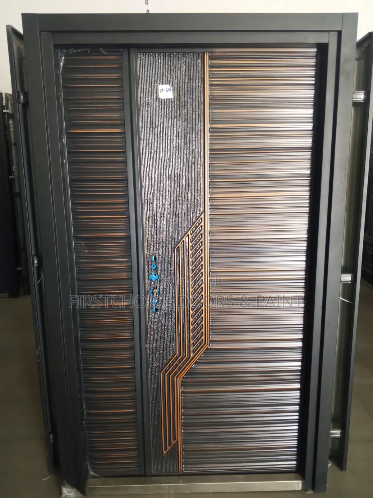 4ft Copper Cast Door