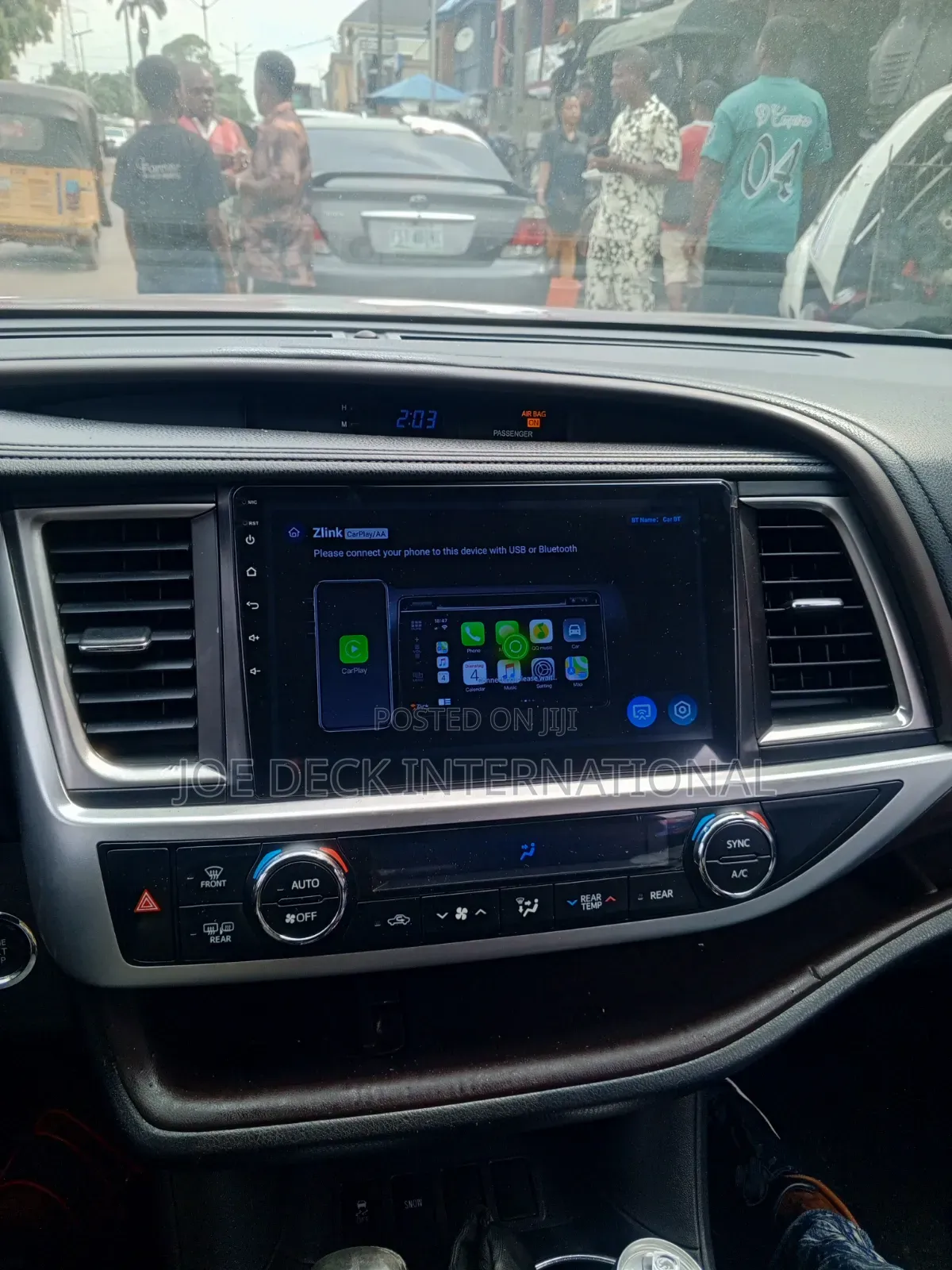 Toyota Highlander 2015 Android Carplay