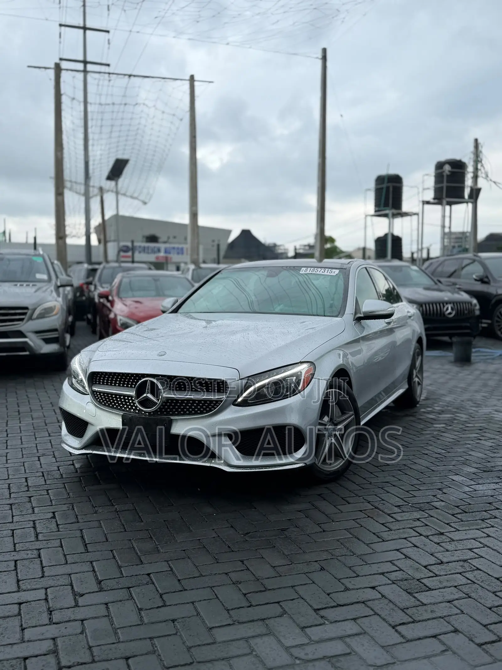 Mercedes-Benz C300 Base AWD 4Matic Sedan (2.0L 4cyl 7A) 2015 Silver