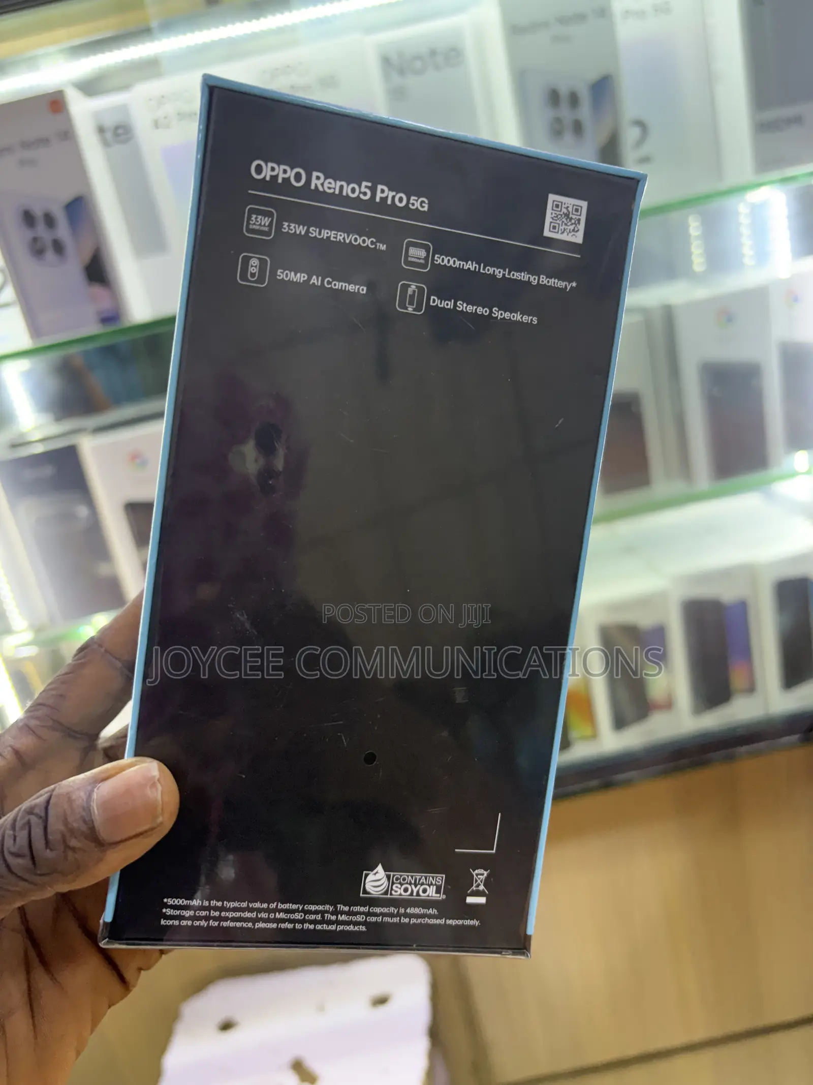 New Oppo Reno5 Pro 5G 128 GB Blue