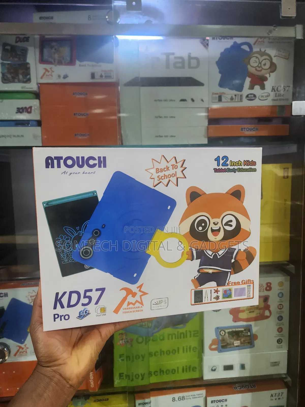 Children's Educational Tablet Atouch Kd57 12 Inches 512gb