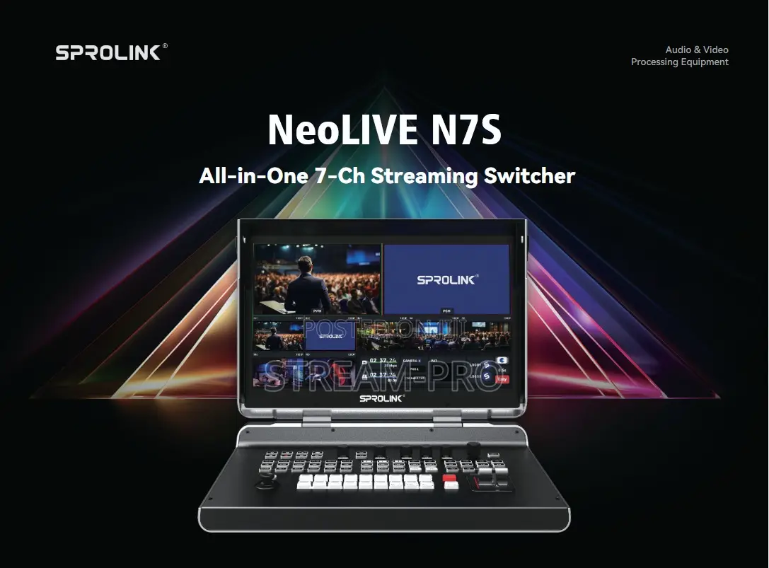 Sprolink Neolive N7s All-in-One 7-Ch Streaming Switcher