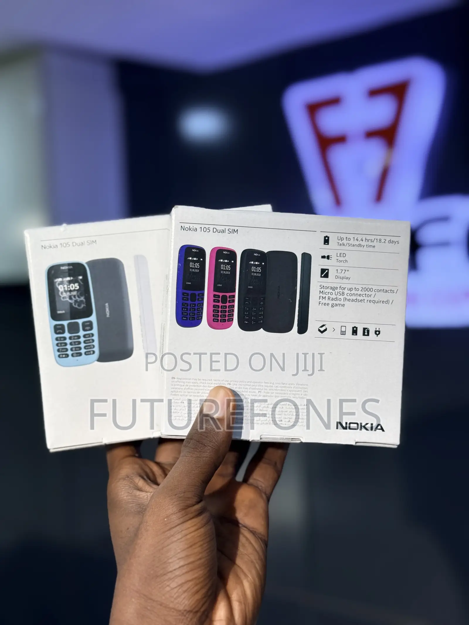 New Nokia 105 Blue