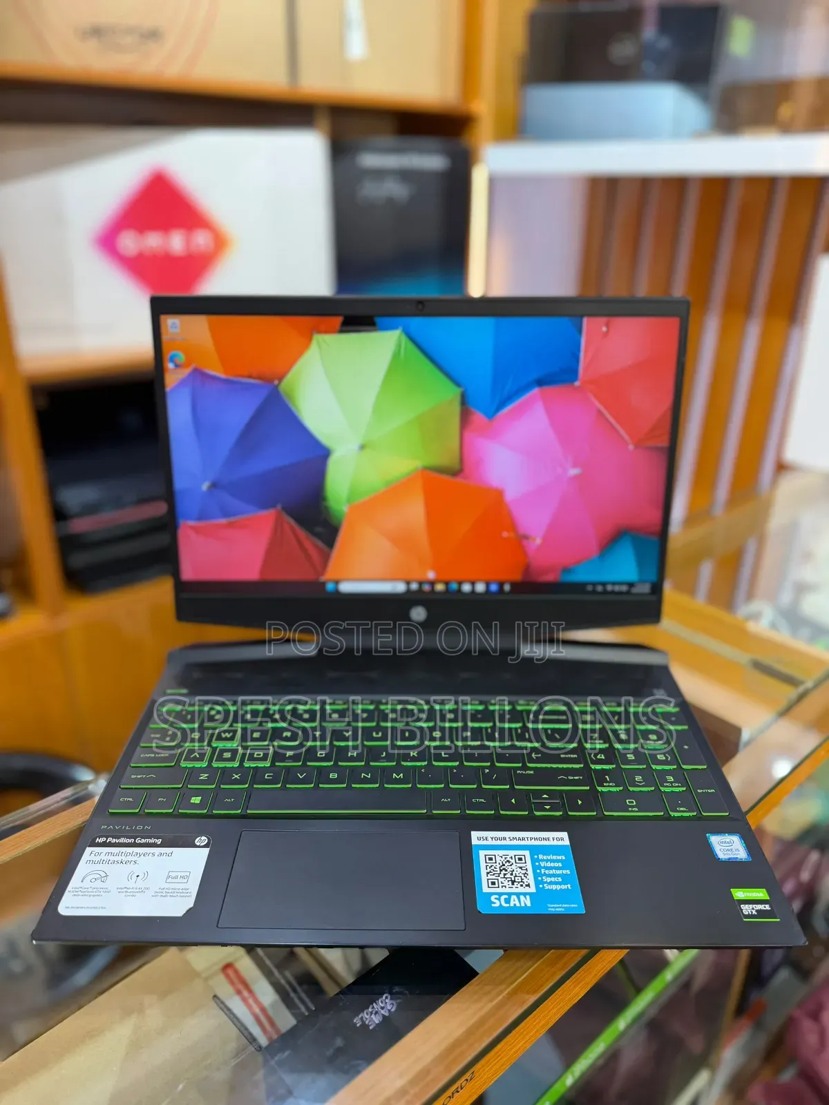 New Laptop HP Pavilion 15 16GB Nvidia SSD 256GB