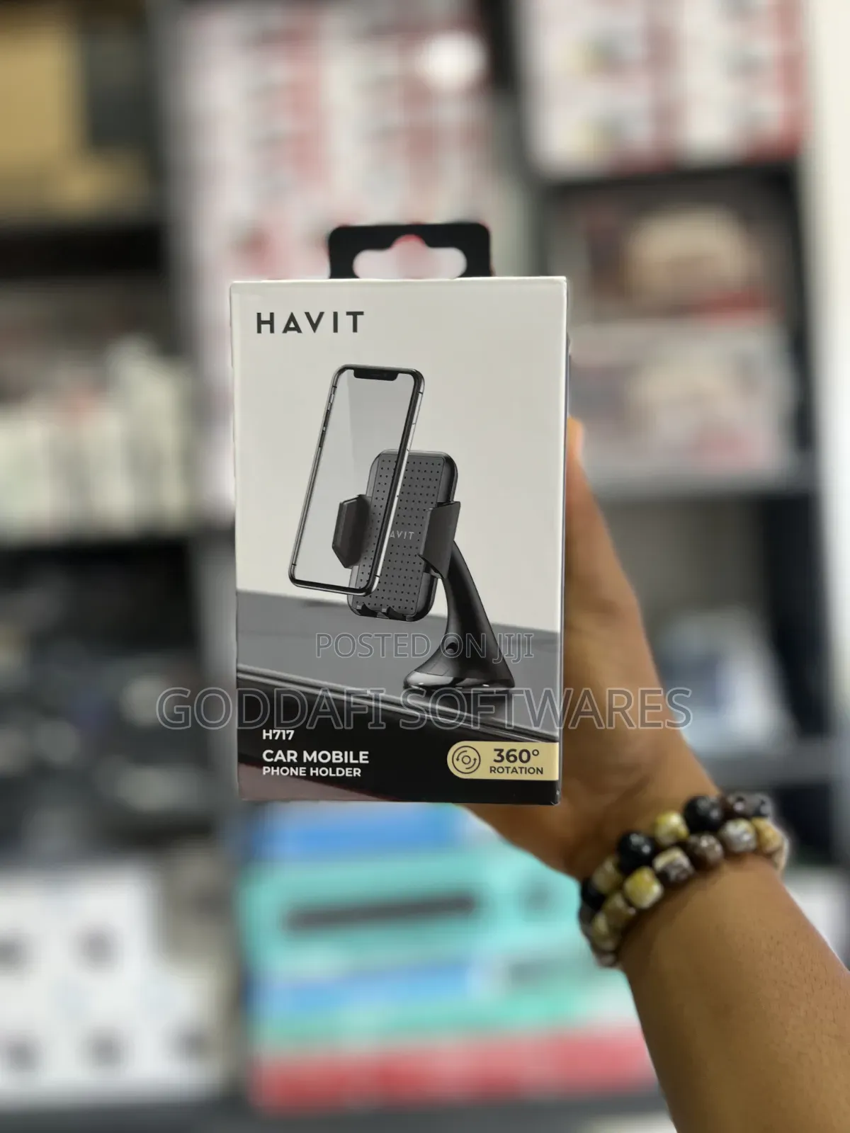 Havit H717 Car Phone Holder 360° Rotating