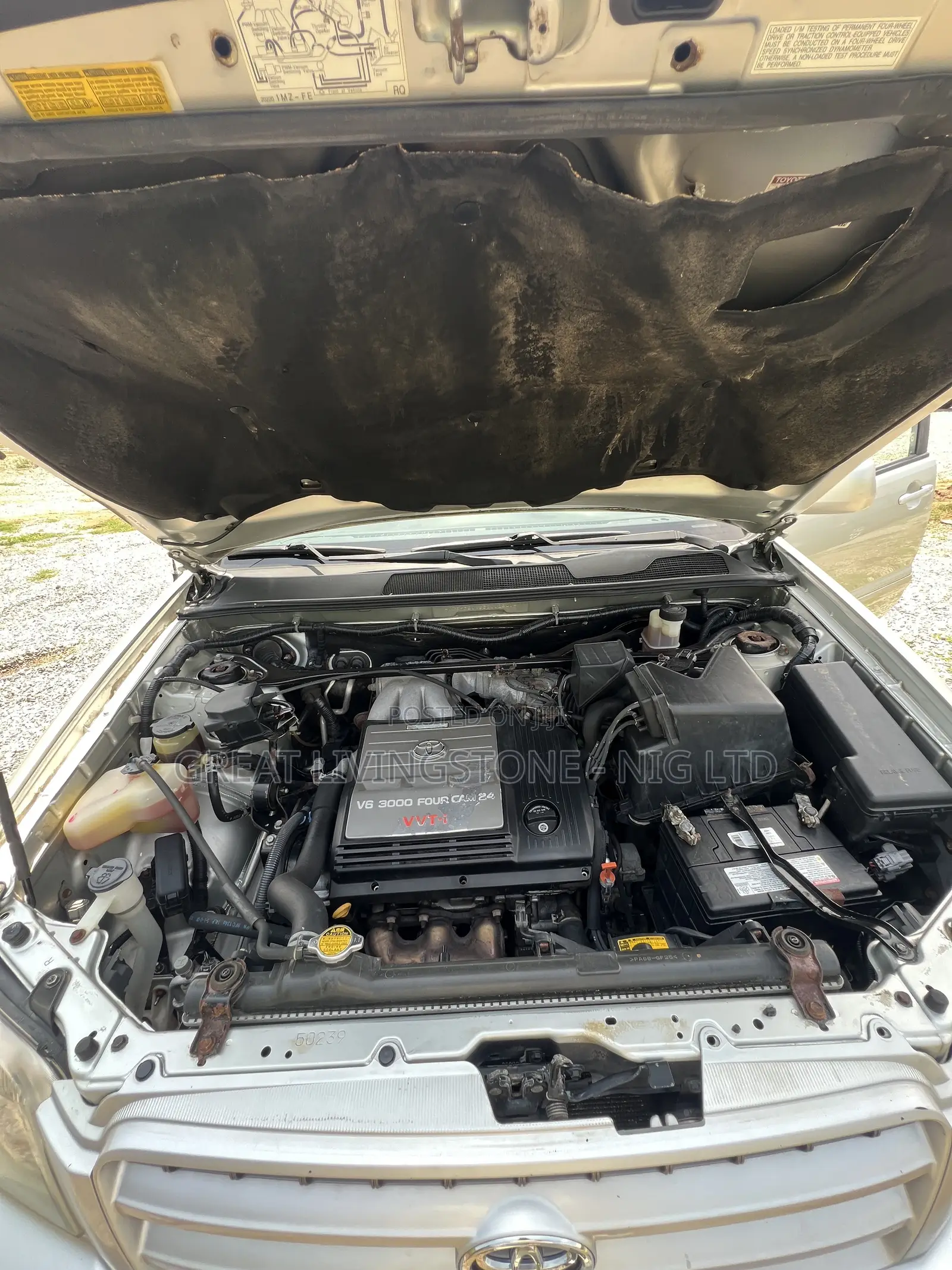 Toyota Highlander Limited V6 AWD 2003 Beige