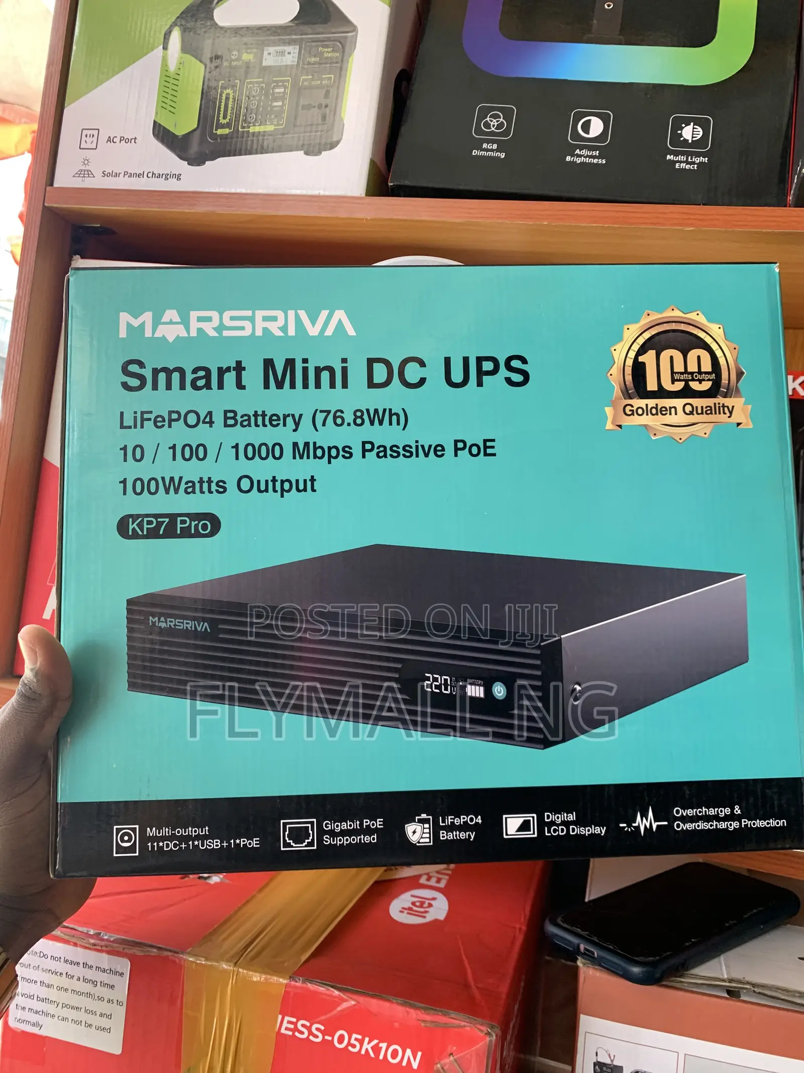 Marsriva Kp7 Pro Smart Mini Dc Ups