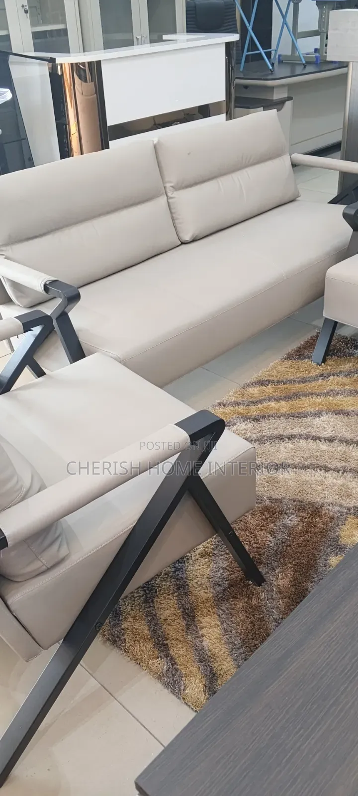 5 Seater Office Sofa