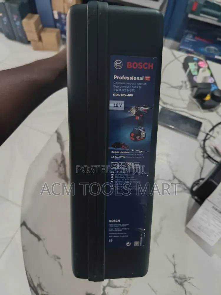 Bosch GDS 18v-400 Professional Cordless Impact Wrench 1/2" – 18v