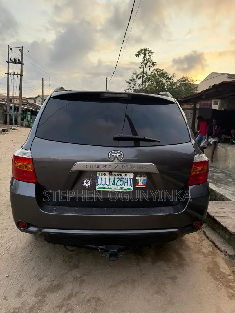 Toyota Highlander Limited 2009 Gray