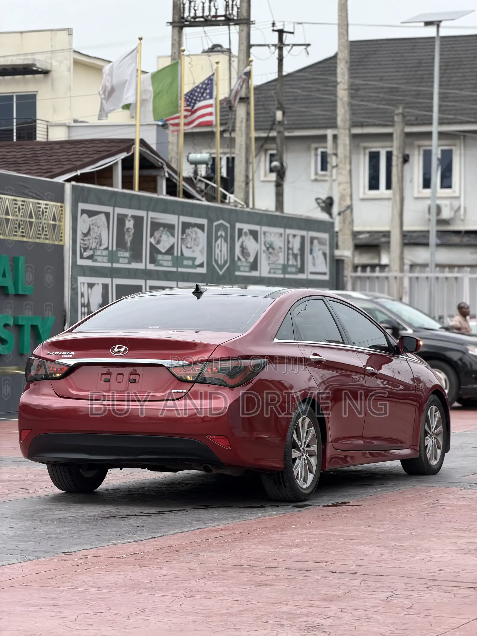 Hyundai Sonata Limited 4dr Sedan (2.4L 4cyl 6A) 2014 Red