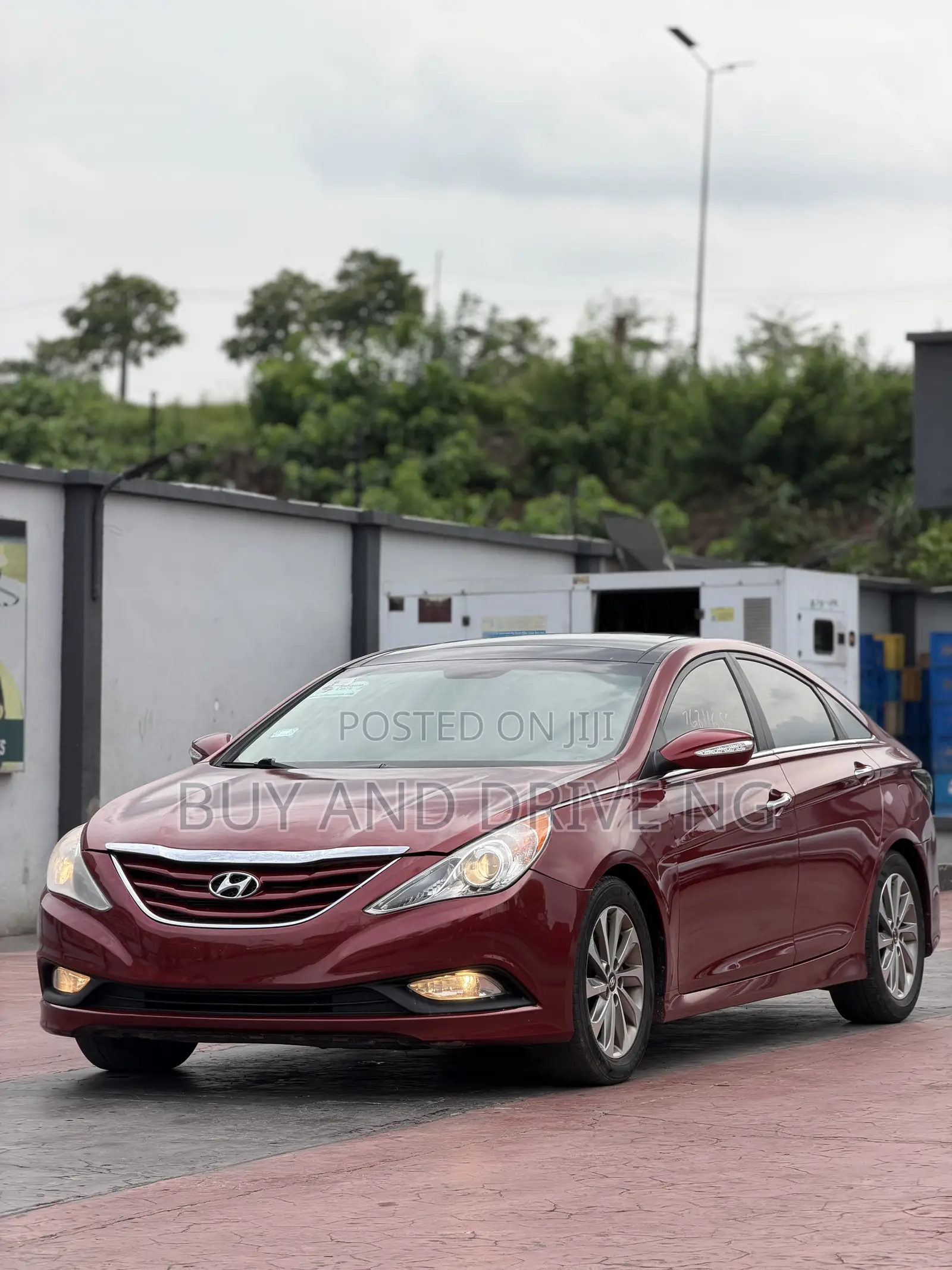 Hyundai Sonata Limited 4dr Sedan (2.4L 4cyl 6A) 2014 Red