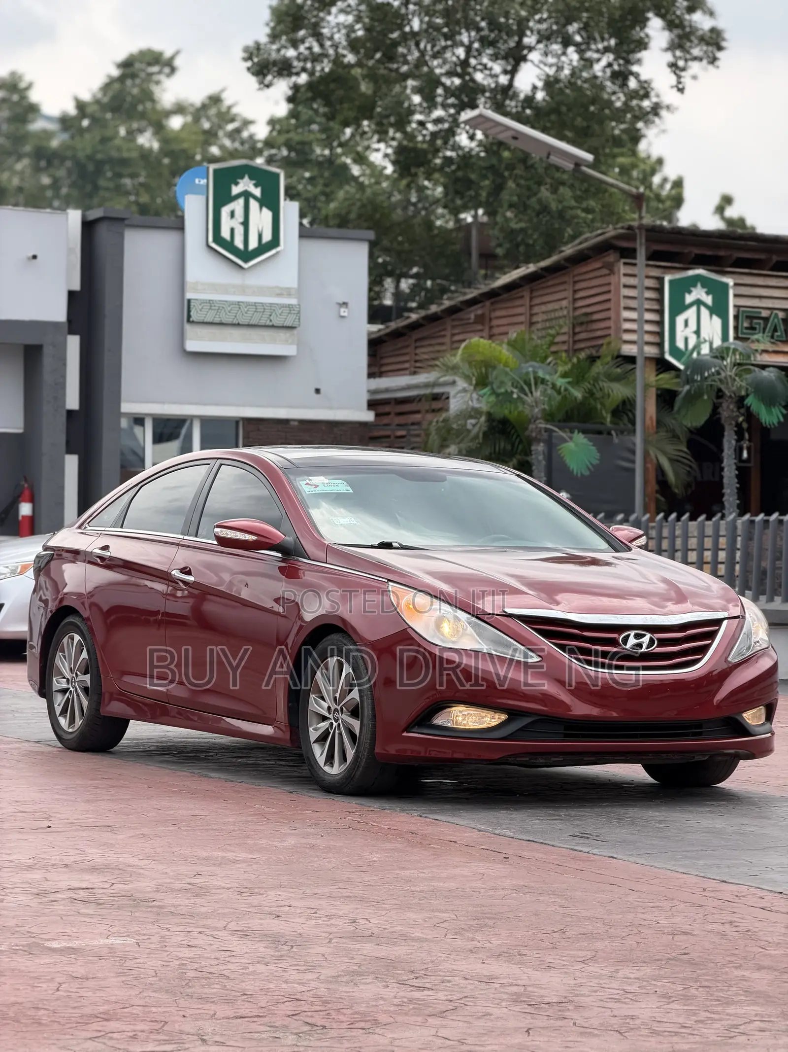 Hyundai Sonata Limited 4dr Sedan (2.4L 4cyl 6A) 2014 Red