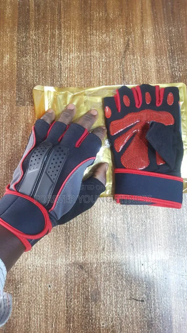 Gym Gloves Red