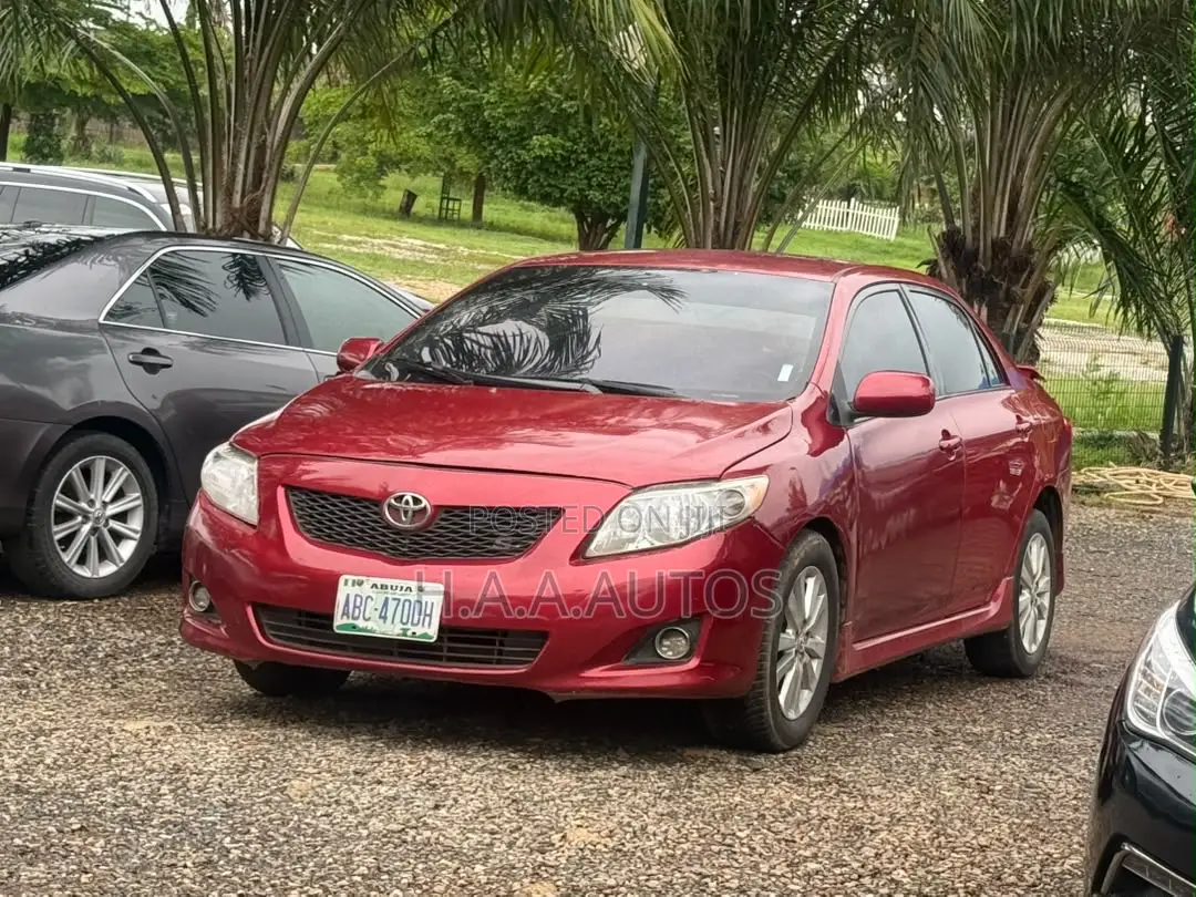 Toyota Corolla S 4dr Sedan (1.8L 4cyl 4A) 2010 Red