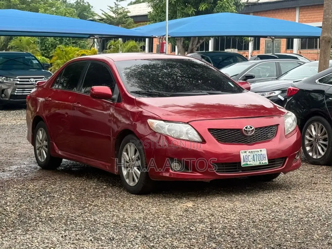 Toyota Corolla S 4dr Sedan (1.8L 4cyl 4A) 2010 Red