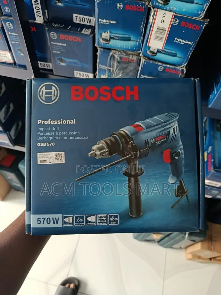Bosch GSB 570 Professional Electric Impact Drill – 570w (13mm)