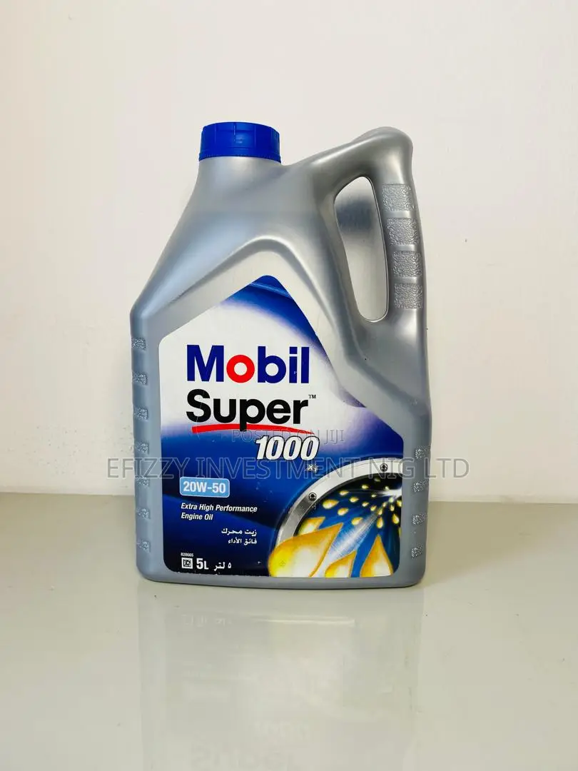 Mobil Super 1000x1 20w-50 XHP Engine Oil (5 Litres) Efy083