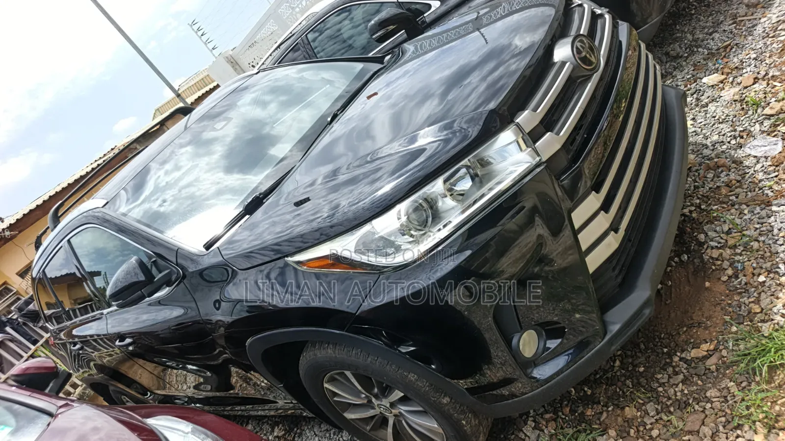Toyota Highlander XLE 4x2 V6 (3.5L 6cyl 8A) 2018 Black