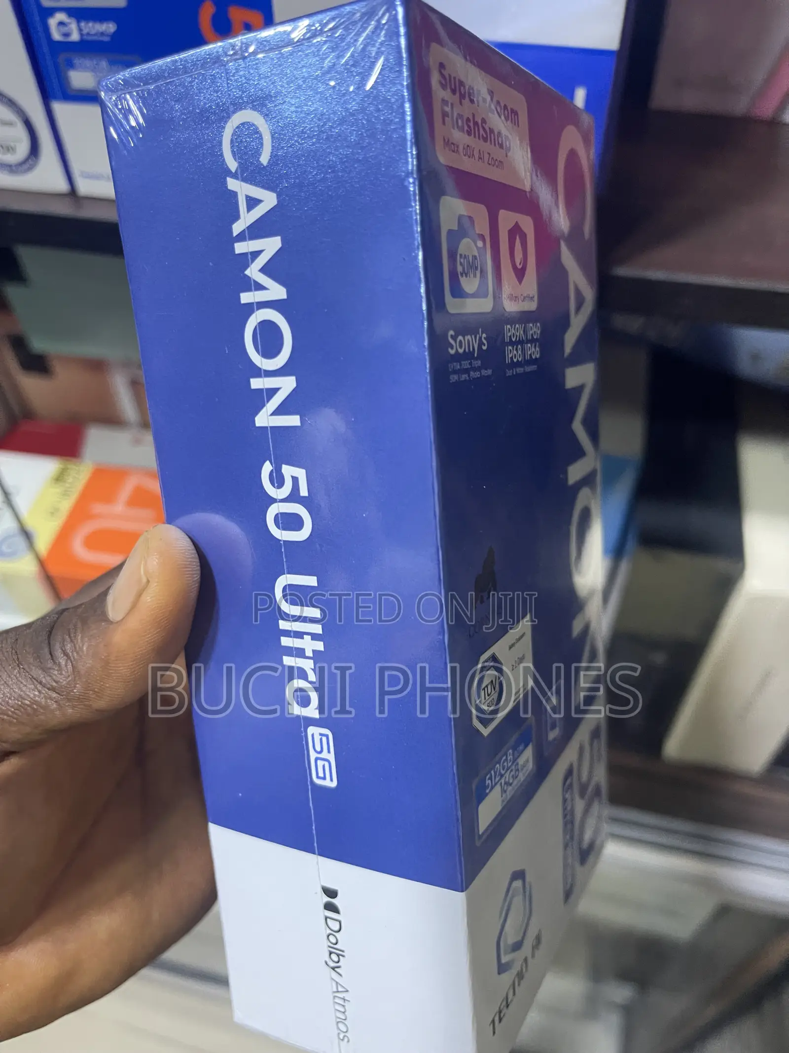 New Tecno Camon 50 Ultra 512 GB Black