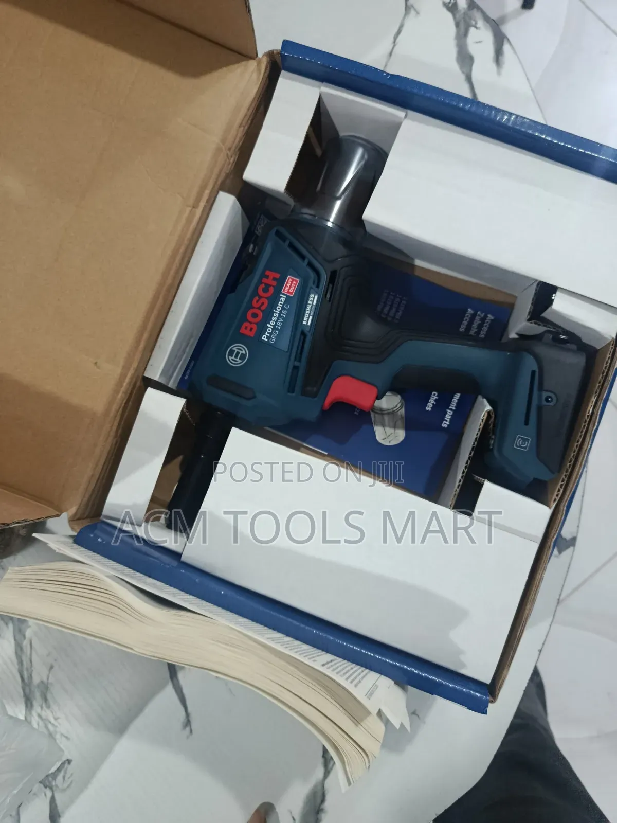 Bosch GRG 18v-16 C Cordless Battery Rivet Gun – 18v Brushless