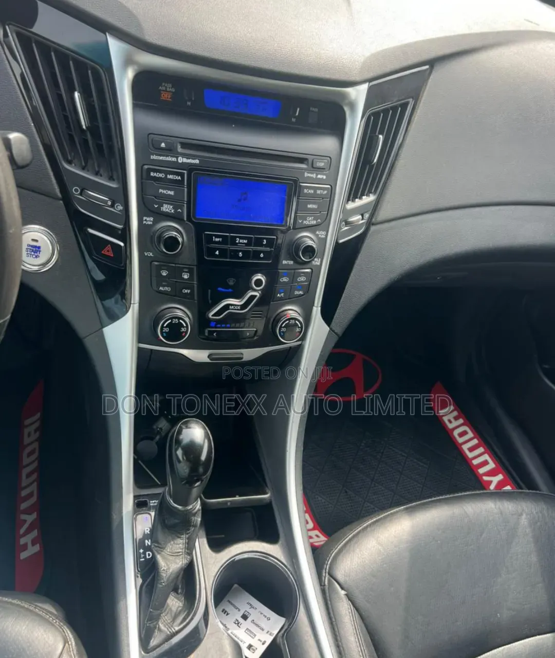 Hyundai Sonata Limited 2.0T Sedan (2.0L 4cyl 6A) 2012 Black
